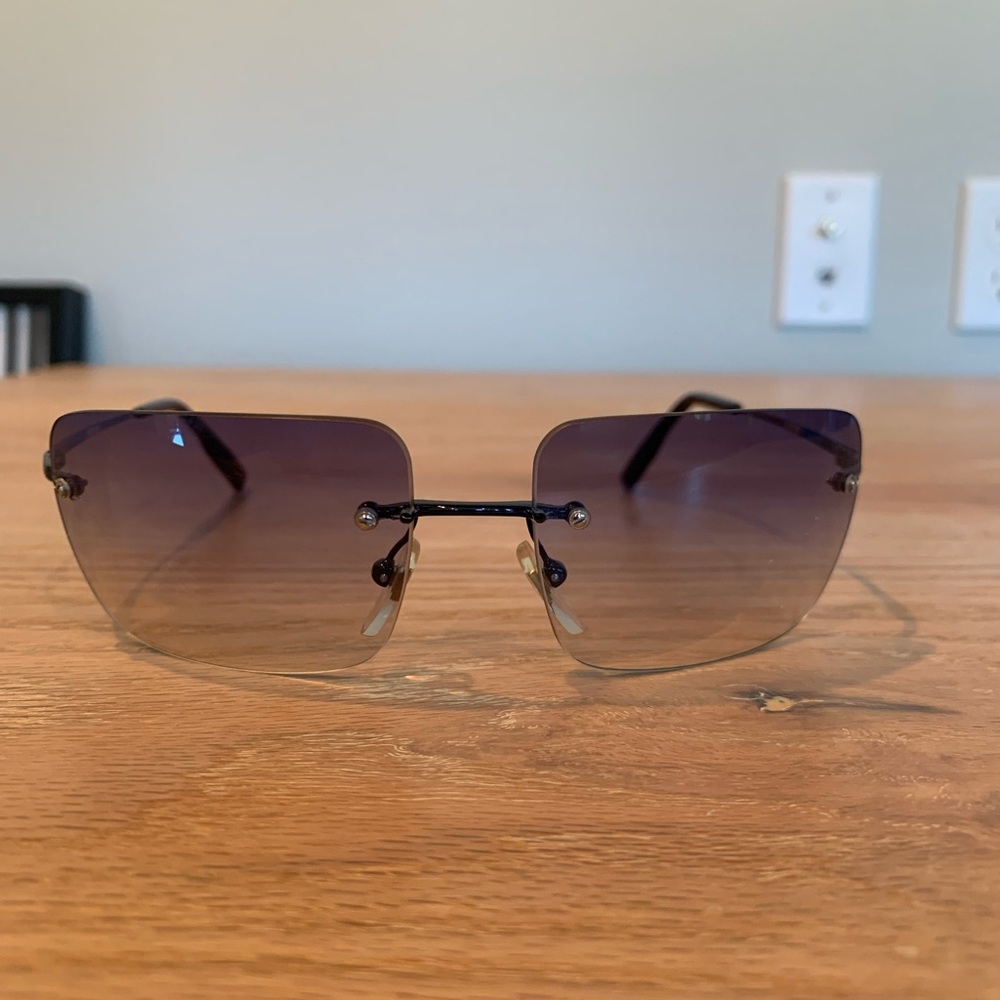 Y2K 90’s style Kate Spade Retro Blue Sunglasses